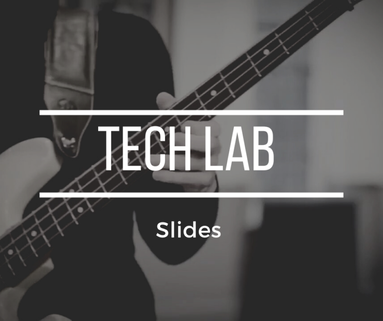 Bass Slides Technique Tips & Creativity Bass Advice